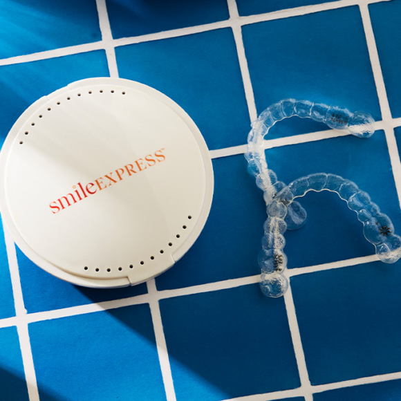 Image of Smile Express At-home Aligners and case - Gainesville, GA | Wilson Orthodontics